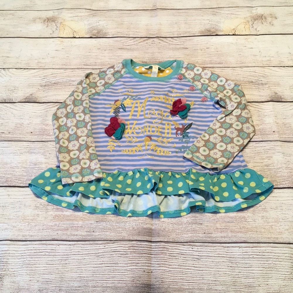 Matilda Jane girls top in EUC size 4